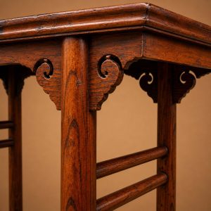 Closeup of mid-1800's Chinese Altar Table FA-170